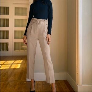 Babaton Encore Pants in Natural Tan - Size 8